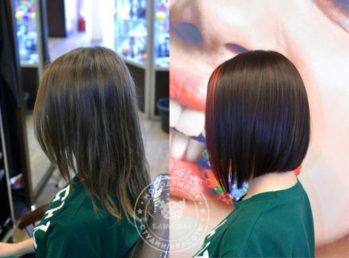 Женские стрижки способны кардинально изменить имидж, какой бы длины не были ваши волосы. 04