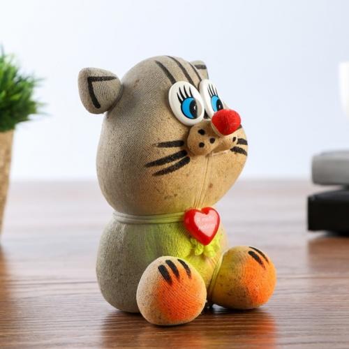 Травянчик это веселый сувенир для детей и взрослых, изготовленный вручную, из которого прорастает газонная трава. 04