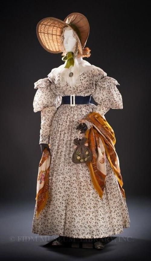 Женская мода эпохи романтизма, вторая половина 1820 - начало 1830-х годов. 02