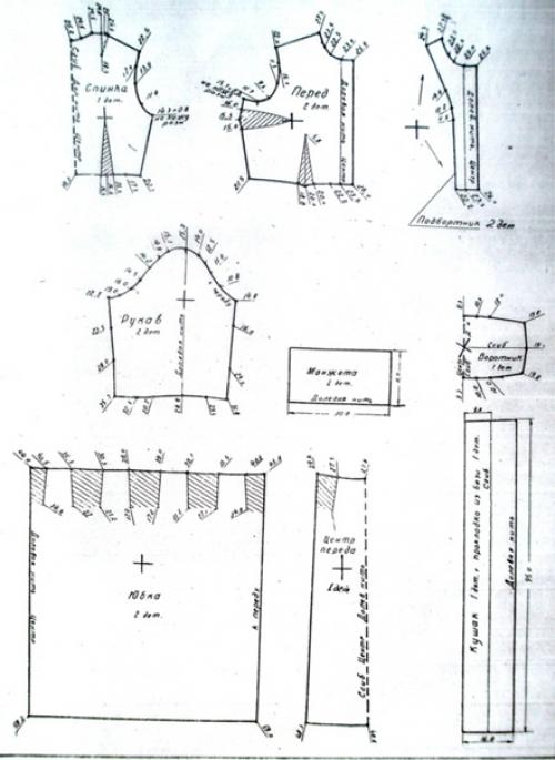 Как сшить платье Нади Шевелёвой. 08