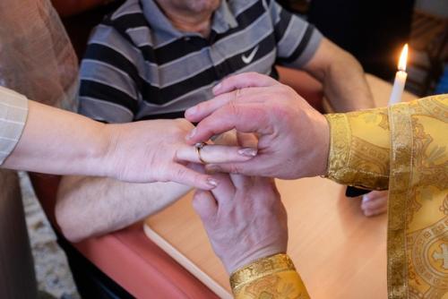 Венчание в хосписе - это решение быть вместе на самом глубоком уровне. 05