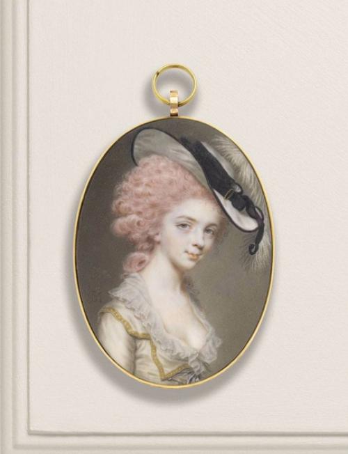 Как и другие лучшие Находки человечества, розовые волосы вошли в моду в прекрасный Xviii век. 01