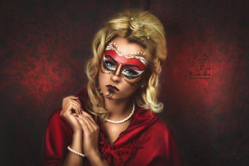 Маска и макияж - одного поля ягоды. 02