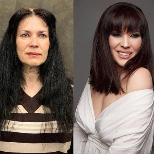 Очень смелые преображения всех девушек! 01