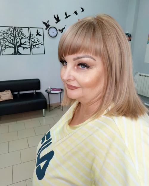 Золотисто - перламутровый цвет волос очень красив и элегантен. 01