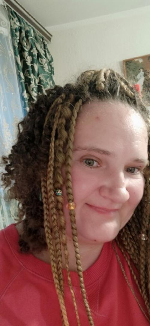 Моё расплетение.  На праздниках решила расплести свои косы, походила я достаточно почти месяц, сделала много красивых фото с причёской. 01