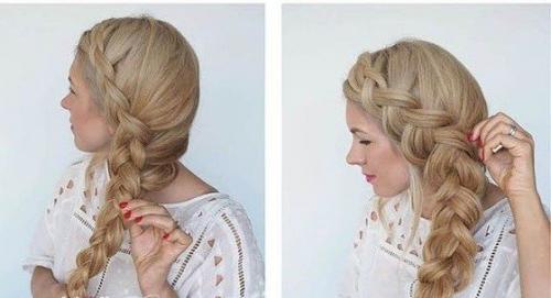 Фантазировать на тему боковых косичек можно хоть каждый день и всегда получать эффектный результат. 01