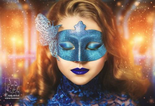 Маска и макияж - одного поля ягоды. 04
