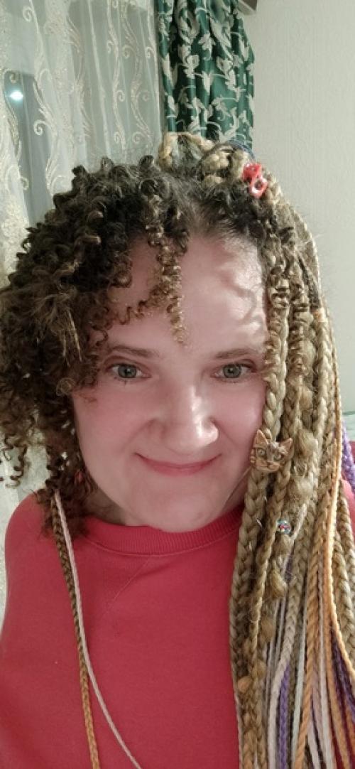 Моё расплетение.  На праздниках решила расплести свои косы, походила я достаточно почти месяц, сделала много красивых фото с причёской. 02