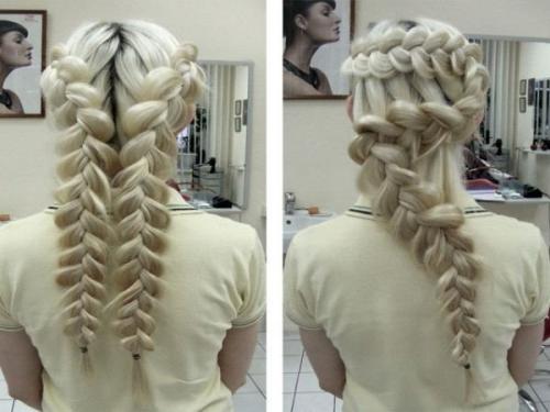 Фантазировать на тему боковых косичек можно хоть каждый день и всегда получать эффектный результат. 02