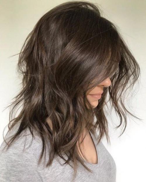 Стрижка каскад на короткие, средние и длинные волосы. 01