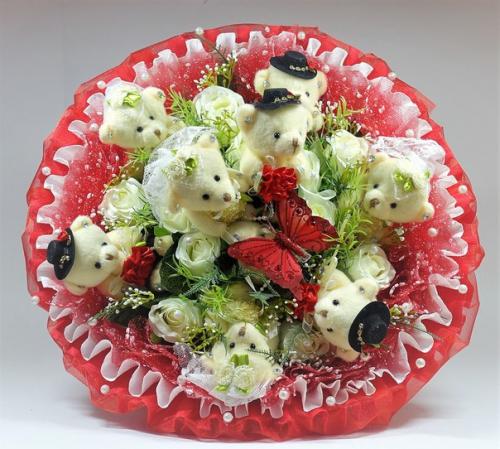 Букет невесты из искусственных цветов: виды и варианты. 06 Букет невесты из искусственных цветов: виды и варианты. 06