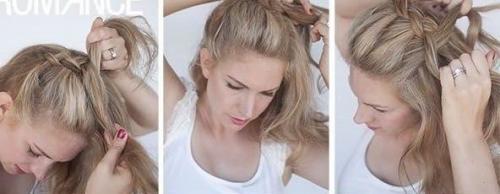 Стильная прическа за 5 минут? 01