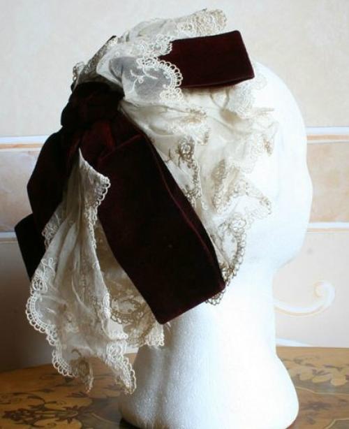 Летние женские головные уборы викторианской эпохи: шляпки, капоры, наколки 1840-1860-х годов. 05