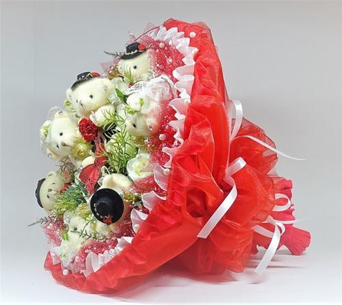 Букет невесты из искусственных цветов: виды и варианты. 07 Букет невесты из искусственных цветов: виды и варианты. 07