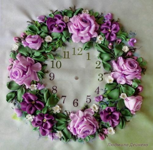 Вышивка лентами. С давних времен узкие полоски ткани применялись в повседневной жизни и хозяйственной деятельности людей. 04