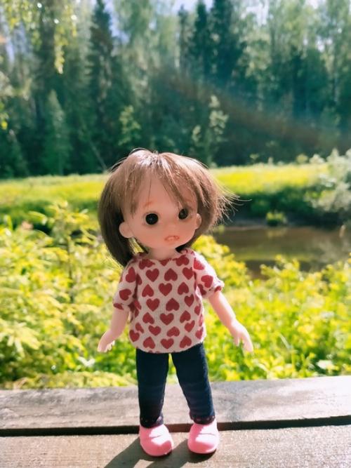 В нашей семье вот такая малышка появилась. 01