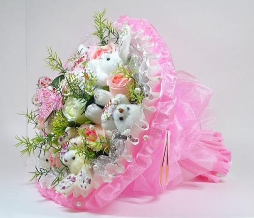 Букет невесты из искусственных цветов: виды и варианты. 01 Букет невесты из искусственных цветов: виды и варианты. 01