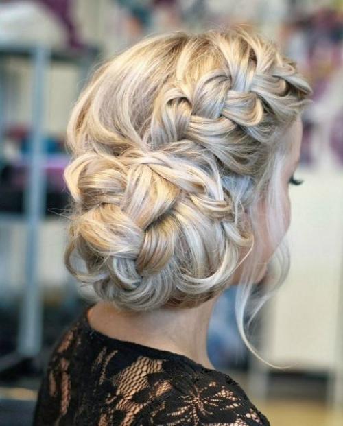 Бьюти - тренд: сложные пучки. 02