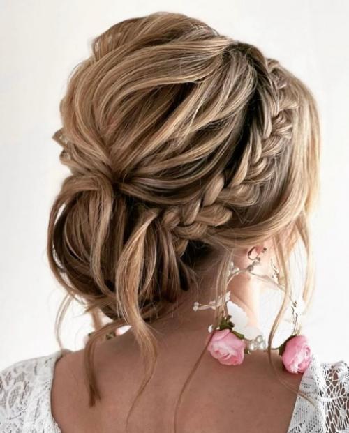 Подборка очень красивых текстурных причесок для невесты. 02