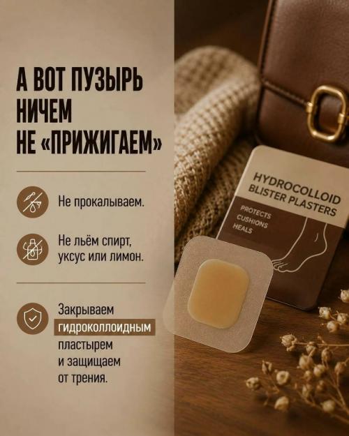 Натёртые пятки, жжение и мозоли могут испортить весь день - особенно если обувь новая. 06