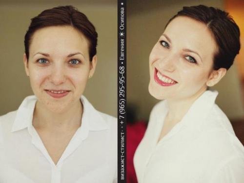 При помощи грамотного макияжа визажист красивых женщин ещё красивее делает. 02