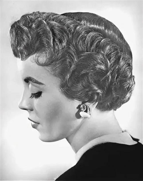 Женские прически 50 х /пост можно листать. 03
