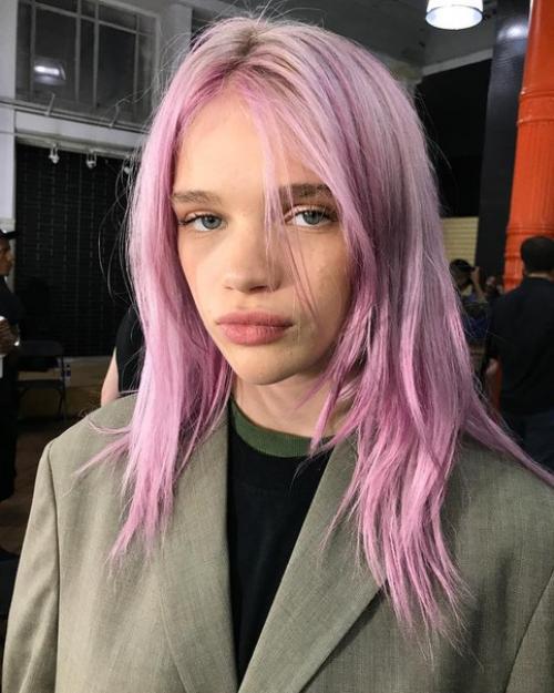 Розовый кварц: самое интересное окрашивание осени. 03 Розовый кварц: самое интересное окрашивание осени. 03