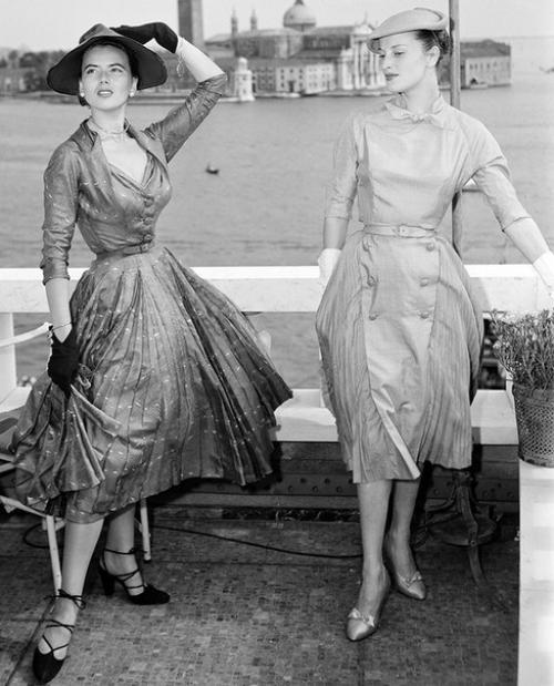 Мода и прически 1950-х годов. 01 Мода и прически 1950-х годов. 01