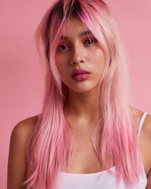 Розовый кварц: самое интересное окрашивание осени. 06 Розовый кварц: самое интересное окрашивание осени. 06