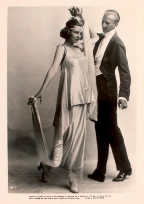 Легенды танго.  Супруги Ирен и Вернон касл - знаменитая американская пара танцоров, выступавших в Европе и Америке. 01