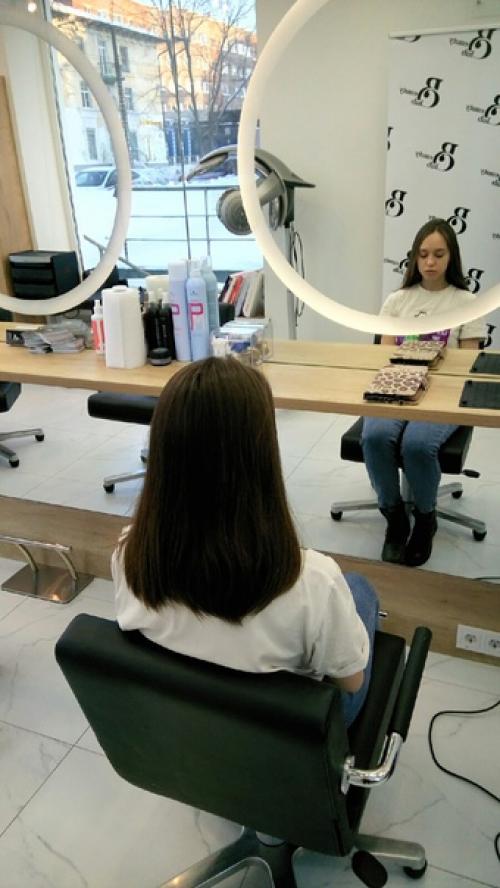 Окрашивание, стрижка.  Шатуш - это одна из модных разновидностей мелирования. 02