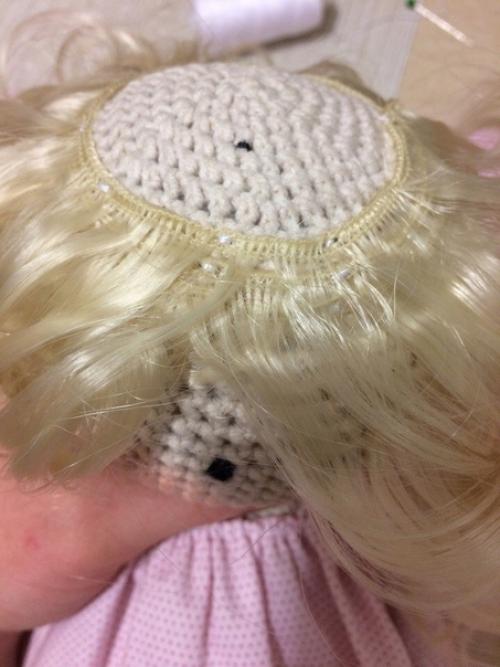 Волосы кукле из тресс. 06 Волосы кукле из тресс. 06