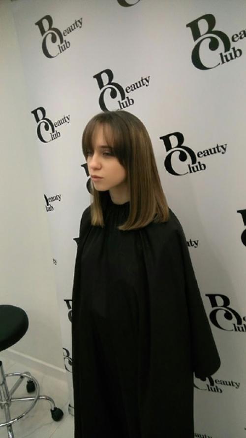 Окрашивание, стрижка.  Шатуш - это одна из модных разновидностей мелирования. 03