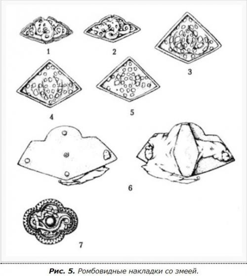 Украшения ремня, сбруи и сумок восточного происхождения из раскопок в великом Новгороде. 03