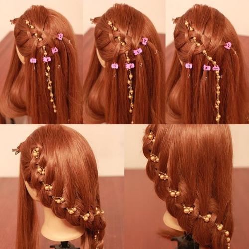 Шикарная прическа на выход. 03