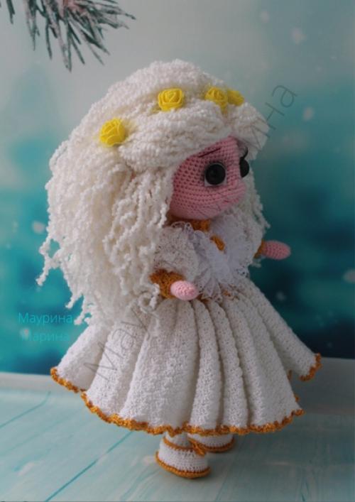 Почти готова вторая Куколка Ангел (Блондинка). 01