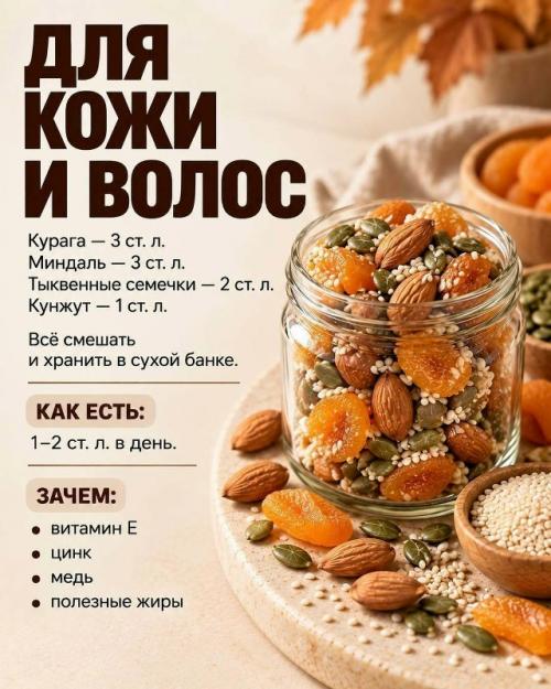 Одна ложка в день - для энергии, сердца, кишечника, кожи и волос. 04