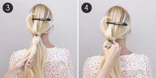 Двойная коса на основе резиночек: только посмотрите, какая красота! 02