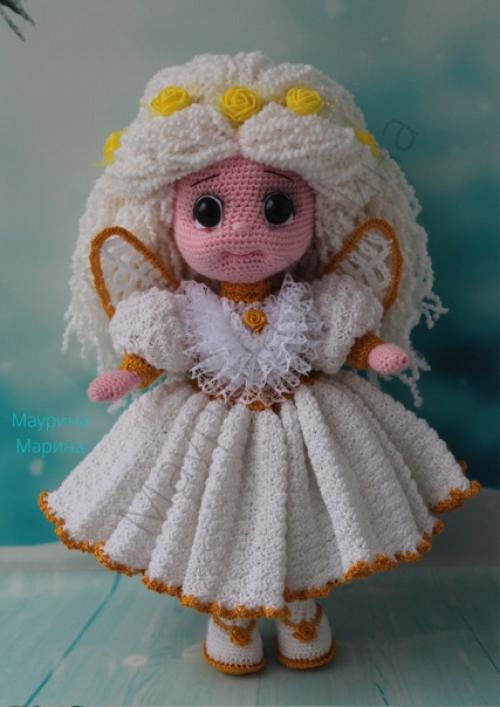 Почти готова вторая Куколка Ангел (Блондинка). 03