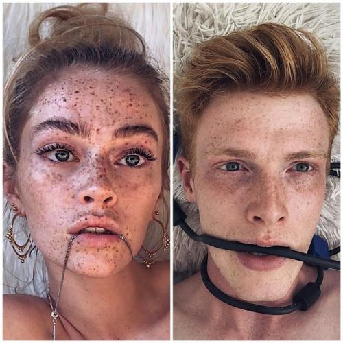 Линус Джаспер пародирует фотографии своей сестры сванти Паулины, и у него это получается чертовски великолепно. 04