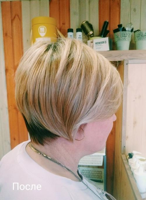 Стрижка пикси - боб. 01