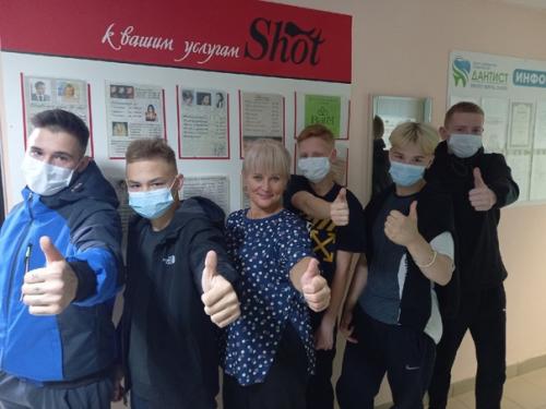 Слова благодарности мастерам салона красоты Shot-Ларисе Валерьевне клепилиной и Золотарёвой Елене! 01