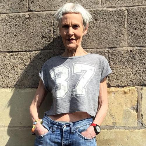 Джин Вудс (Jean Woods) - 80-летняя модница из британского города бат. 03