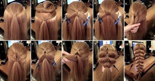 Красивые прически мы делаем своими руками? 06