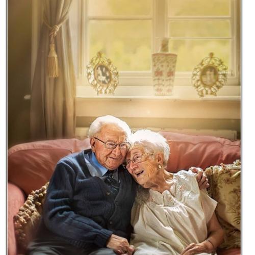 Фотограф устроил фотосессию для супругов, которые вместе 72 года, чтобы показать, как выглядит настоящая любовь. 03