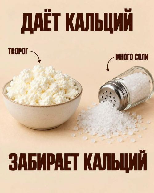 Можно есть продукты с витаминами и минералами - и всё равно получать из них меньше пользы. 01