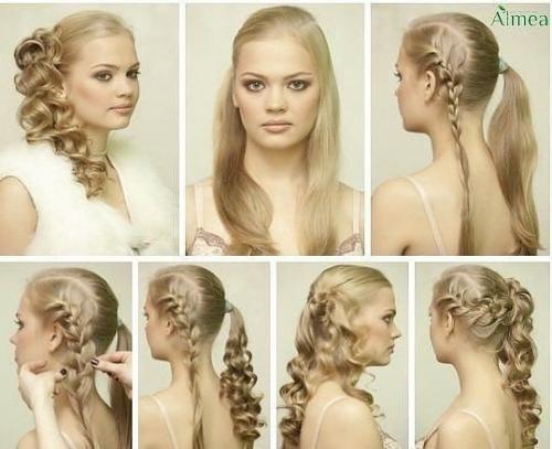 Красивые прически мы делаем своими руками? 03