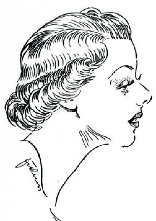 Мода короткой стрижки 1920-1940 годы. 03