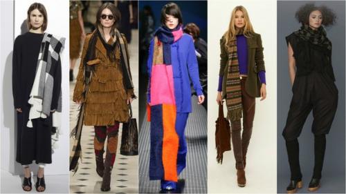 Модные аксессуары: платки и шарфы осень - зима 2015-2016. 06 Модные аксессуары: платки и шарфы осень - зима 2015-2016. 06